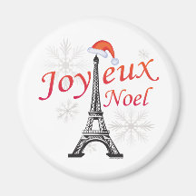 Joyeux Noel Magnets