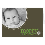 Joyeux Noël - modèle de carte de voeux de photo cartes