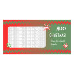 Joyeux Noël ! Modèle Pour Photocarte