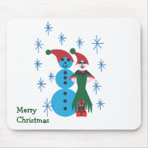 Joyeux Noël Mousepad Tapis De Souris