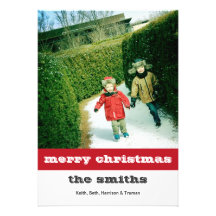 Joyeux Noël - pois Invitations Personnalisées