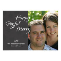 Joyeux-noir joyeux heureux invitations personnalisées