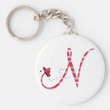 JRettButterflyStripe_N Porte-clefs