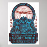 Jubilé 1948 d'or de New York Poster