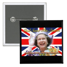 Jubilé de diamant de S.M. la Reine Elizabeth II Pin's Avec Agrafe