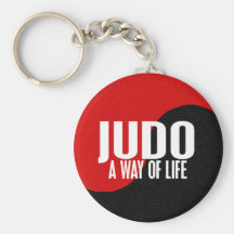 JUDO 1 de Yin Yang Porte-clés