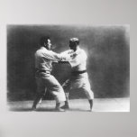 Judo de Judoka Jigoro Kano Kyuzo Mifue de Japonais Posters