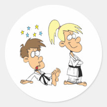 Judo-Enfants Autocollants