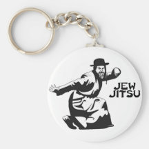 Juif Jitsu Keychain Porte-clés