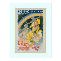 Jules Chéret, publicité, 1890 Carte Postale