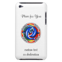Jumeau frais de dauphin de Gémeaux de symbole de t Coque Barely There iPod