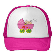 Jumeaux de bébé de fille casquette