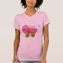 Jumeaux de bébé de fille t-shirts