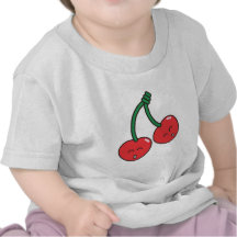 Jumeaux de cerise t-shirts