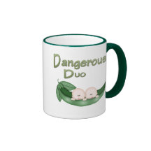 Jumeaux drôles tasse à café