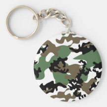Jungle concrète Camo Keychain Porte-clé