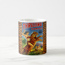Jungle d'âge d'or comique mug