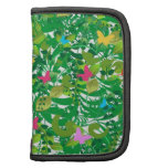 Jungle floral on summer agenda folio