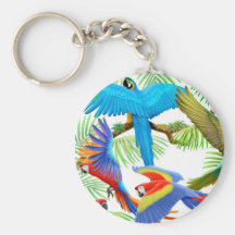 Jungle Keychain d'ara Porte-clés