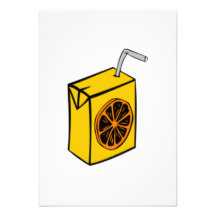 Jus d'orange faire-parts