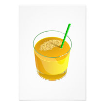 Jus d'orange invitation