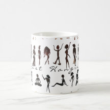 Juste accrochant tasse