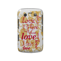 Juste amour coque blackberry bold