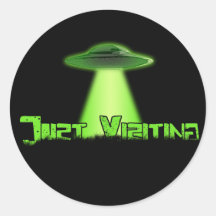 Juste autocollant V2 de visite
