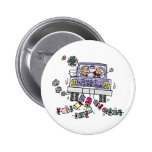 Juste célébration mariée de mariage de jeunes mari badge