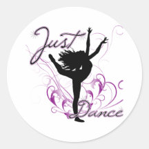 Juste danse autocollants