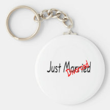 Juste divorcé porte-clefs