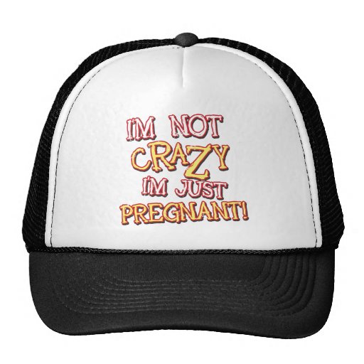 Juste enceinte non fol casquette de camionneur