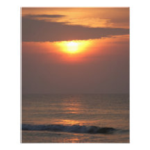 Juste Greeeting pour la plage le matin Impressions Photo