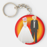 Juste Keychain marié Porte-clef