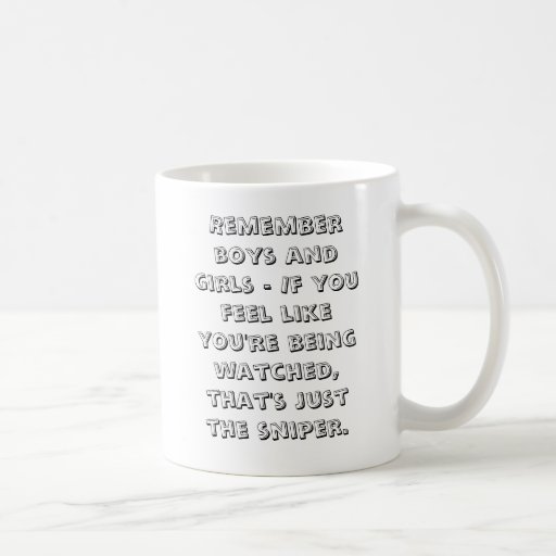 Juste le tireur isolé mugs