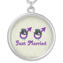 Juste mâle gai formel marié collier