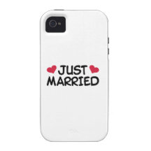 Juste mariage marié coques iPhone 4