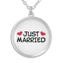 Juste mariage marié pendentifs personnalisés