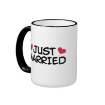 Juste mariage marié tasse à café