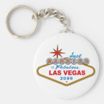 Juste marié à Las Vegas fabuleux 2009 Porte-clefs