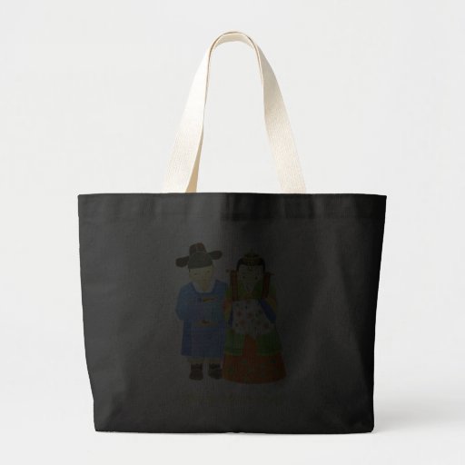 Juste marié ! Cadeau mignon de jeunes mariés Sac Fourre-tout