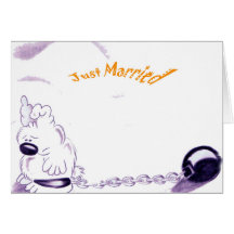 Juste marié carte