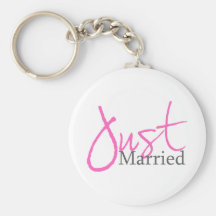 Juste marié (manuscrit rose) porte-clefs