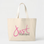 Juste marié (manuscrit rose) sacs