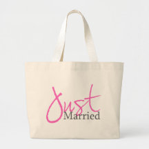 Juste marié (manuscrit rose) sacs