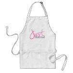 Juste marié (manuscrit rose) tablier