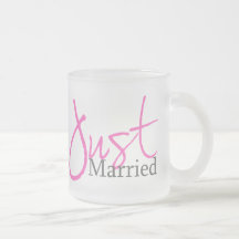 Juste marié (manuscrit rose) tasses