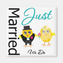 Juste ménages mariés - nous faisons magnets pour réfrigérateur