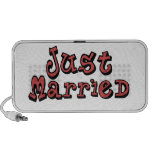 Juste personnalisable marié haut-parleur mp3