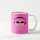 Juste petits gâteaux de Chillin avec des écouteurs Tasse À Café